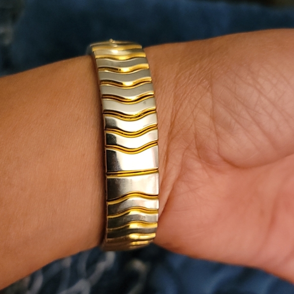EBEL Classic Wave watch 18k gold&stainless steel